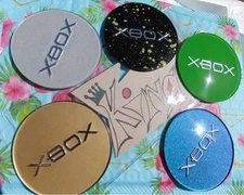 ⚜🧿 MINT Original Xbox Console Center Logo JEWEL  ✨ MINTY Center XBOX JEWELS✨ ✨