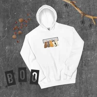 I Paid Rent, Cat Owns the Place Hoodie | Funny Cat Lover Sweatshirt