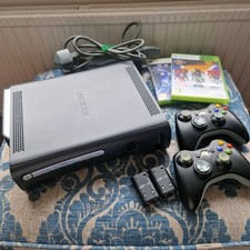 Xbox 360 128GB Console with 2 Controllers and games