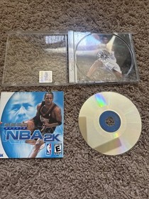 Sega Dreamcast Sports Games NBA 2K & Bass Fishing Lot of 2