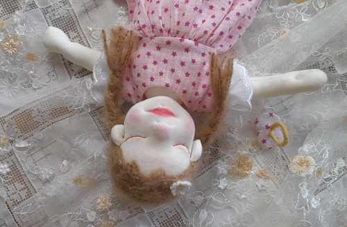 Dornröschen Mädchen Puppe - Neu Sonderanfertigung - Bild 5 von 16