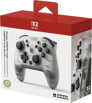 HORI Wireless HORIPAD Turbo (Frostweiß) für Nintendo Switch2 Neu&OVP