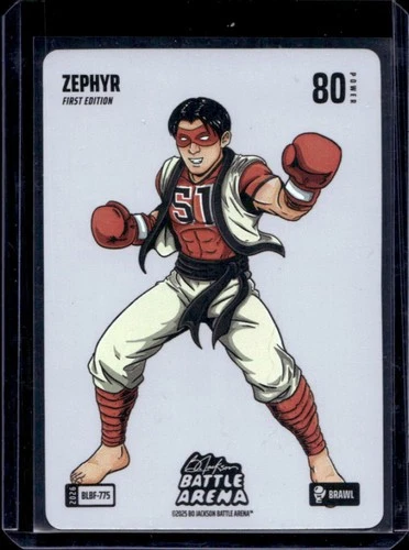 2026 Bo Jackson Battle Arena Griffey Set Zephyr Blizzard Battlefoil #BLBF-775