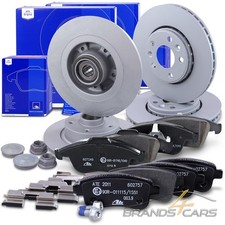 ATE BREMSSCHEIBEN +BREMSBELÄGE SATZ VORNE+HINTEN FÜR RENAULT GRAND SCENIC 3 JZ