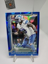 2025 Topps Chrome Tate Ratledge Blue Color/# Match Refractor on Card Auto 69/150