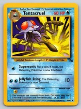 Tentacruel 44/62 LP Fossil Pokemon Unlimited on eBay