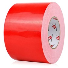 4" Red Duct Tape Wide Roll,4 Inch x 60 Yards,Industrial Grade Duct Tape,Heavy...