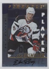1997-98 Pinnacle Be A Player Die-Cut Auto Erik Rasmussen #217 Auto 1u6