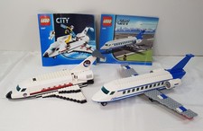 LEGO CITY SET AEREO PASSEGGERI 3181 E SPACE SHUTTLE 3367 LOTTO LAVORO BUNDLE *LEGGI*
