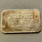 Engelhard 1oz Silver Bar .999 Fine - JELENKO Dental Health Promo - 1500 Minted