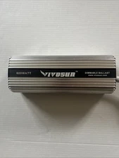 Vivosun 600 Watt Dimmable Ballast Grow Equipment Untested