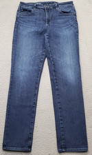 AG Adriano Goldschmied Prima Cigarette Ankle Jeans Womens 30R Blue Denim Stretch