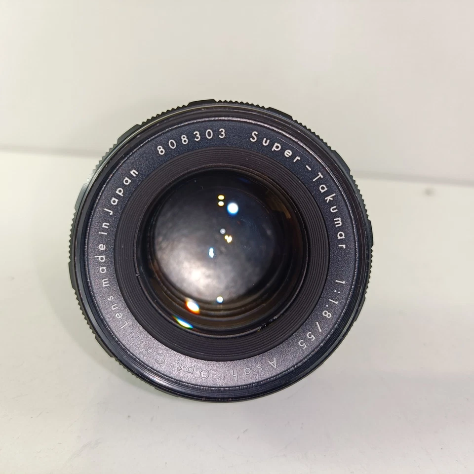 Super Takumar 55mm f/1.8 Asahi Opt. Co. Prime Lens M42 Screw Mount With Caps - Image 4 of 4