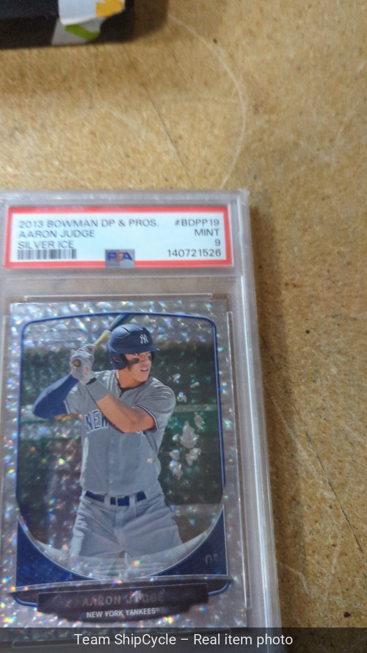 2013 RCBowman DP  Pros PSA 9 Aaron Judge Silver Ice BDPP19 READ DESCRIPT G2U view 10