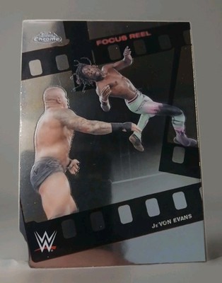 2026 Topps Chrome WWE Je'Von Evans Focus Reel #FR-9