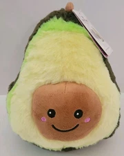 NEW Warmies Avocado Lavender Scented Microwaveable Stuffed Plush Heatable Rare