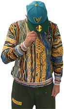 CARLO COLUCCI PULLOVER SWEATSHIRT MULTI COLOR in M  oder L  availible