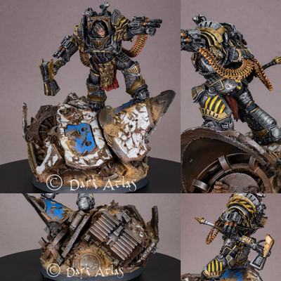 Perturabo Primarch der Iron Warriors Warhammer 30k / The Horus Heresy