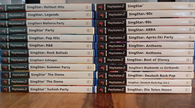 PS2 SingStar | Spiele Auswahl | Sony Playstation 2
