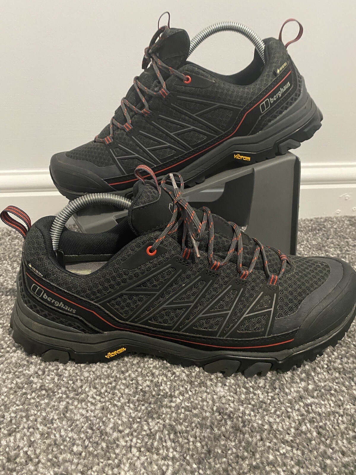 Berghaus Expanse Low GTX GORETEX Black Men's Walking Trainers Size UK