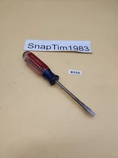 Craftsman Vintage 3/16" Slotted Flat Screwdriver 41581 V WF USA 
