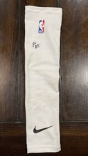 James Wiseman Signed Game Worn Arm Sleeve Band Detroit Pistons Warriors NBA