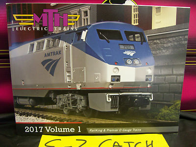 MTH Electric Trains BRAND NEW Release Yr 2017 Vol. One O Gauge Color Catalog