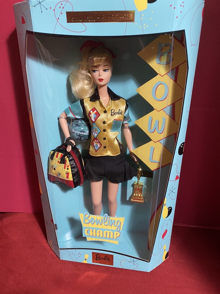 Barbie バービー　ボーリング　Bowling CHAMP Barbie Bowling Champ, Collector Edition 1999, 25871 Mattel Bag