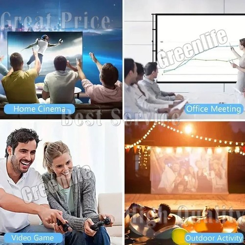 Mini Projecteur LED Portable 1080P Home Cinéma Projecteur Cinéma HDMI USB TV - Photo 20/25
