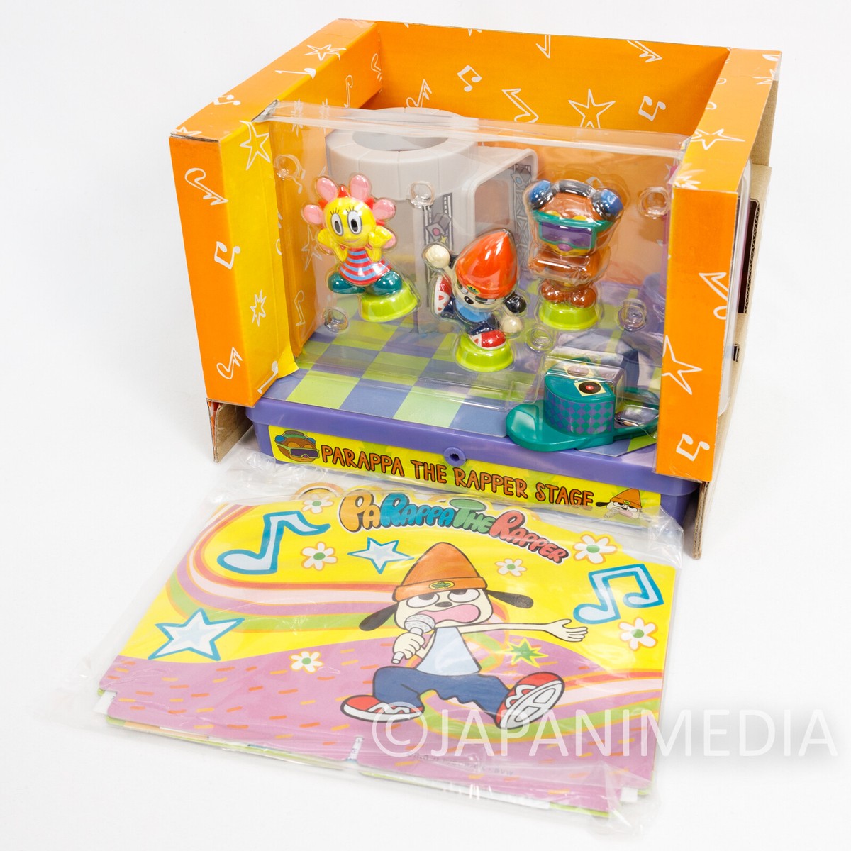 PaRappa The Rapper ほのぼのピクニック　タカラ PARAPPA THE RAPPER Sunny Funny HonoBono Picnic Action Toy