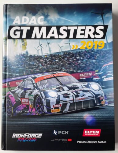 Adac GT MASTERS 2019 libro de tapa dura de recuerdo coleccionable autos de carreras - Imagen 1 de 8