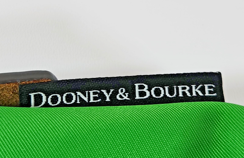 Dooney & Bourke Wayfarer Camden Dome Crossbody Bag Nylon & Leather Green - Picture 5 of 19