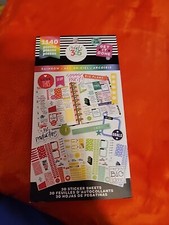 Create 365 The Happy Planner 30 Sticker Sheets 1140 pieces Lots Of Unsused Pages