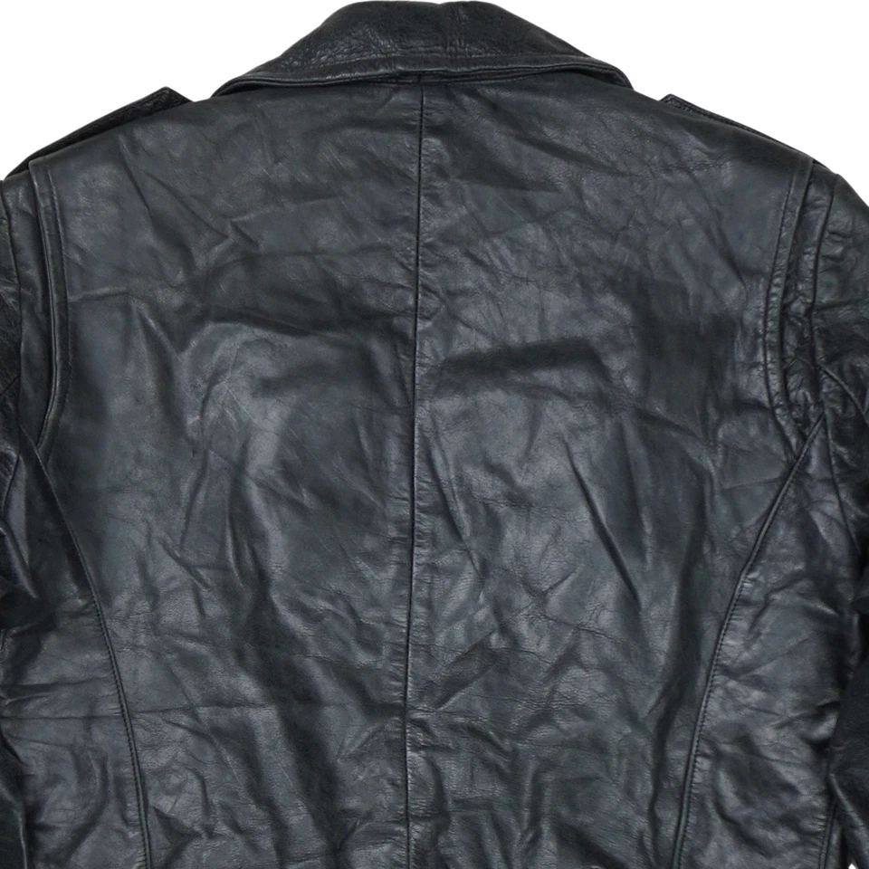 Chaqueta de cuero para mujer Giovanni 3 negra Foto 4 de 4