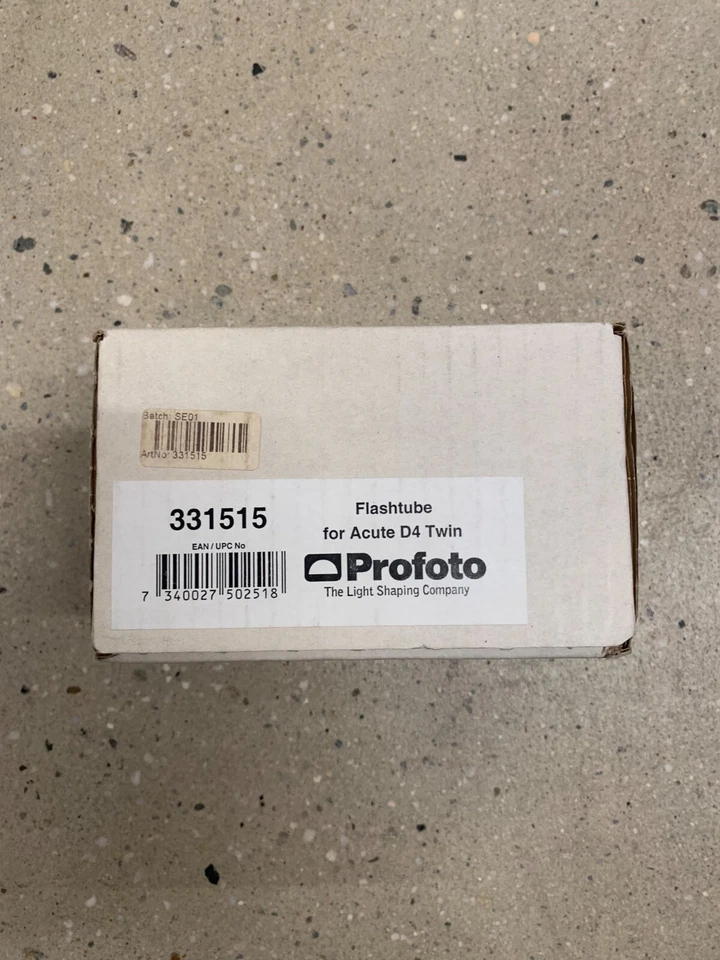 Tubo Flash para Fotografía Profoto Agudo D4 Doble Cabezal Banda de Repuesto Nuevo 331515 Foto 3 de 3