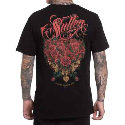 Sullen Art Collective True Artist Pin Up Tattoo Men's Premium Tee LOVE ME NOT
