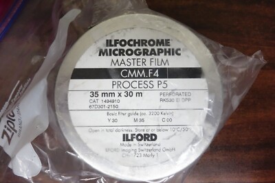 Ilfochrome 35mm Super High Resolution Color Positive Microfilm CMM.F4 Kodachrome