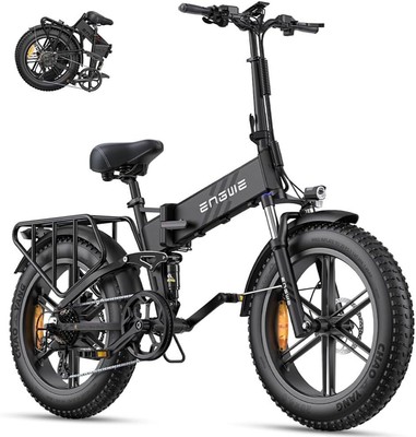 ENGWE ENGINE Pro 2.0 Elektrofahrrad 750W 52V 20'' Faltbares Fahrrad E-Bike 110KM