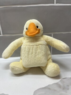 New 6'' Mud Pie Baby Eieio Oopsie Mini Ice Pack Yellow DuckyNEW w/ Tag BABY