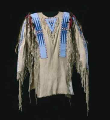 Sioux Shirt Western Shirt Lakota Shirt Native Shirt Boho Suede Warrior Shirt