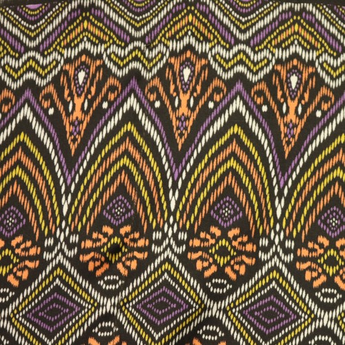 Poncho Chico's Boho a Rayas Geométrico Playa Cuello en V Multicolor S/M - Imagen 7 de 22