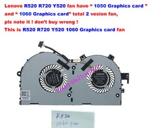 New for Lenovo Y520 R520 R720 R720-15IKBN series CPU Cooling 1060 version Fan