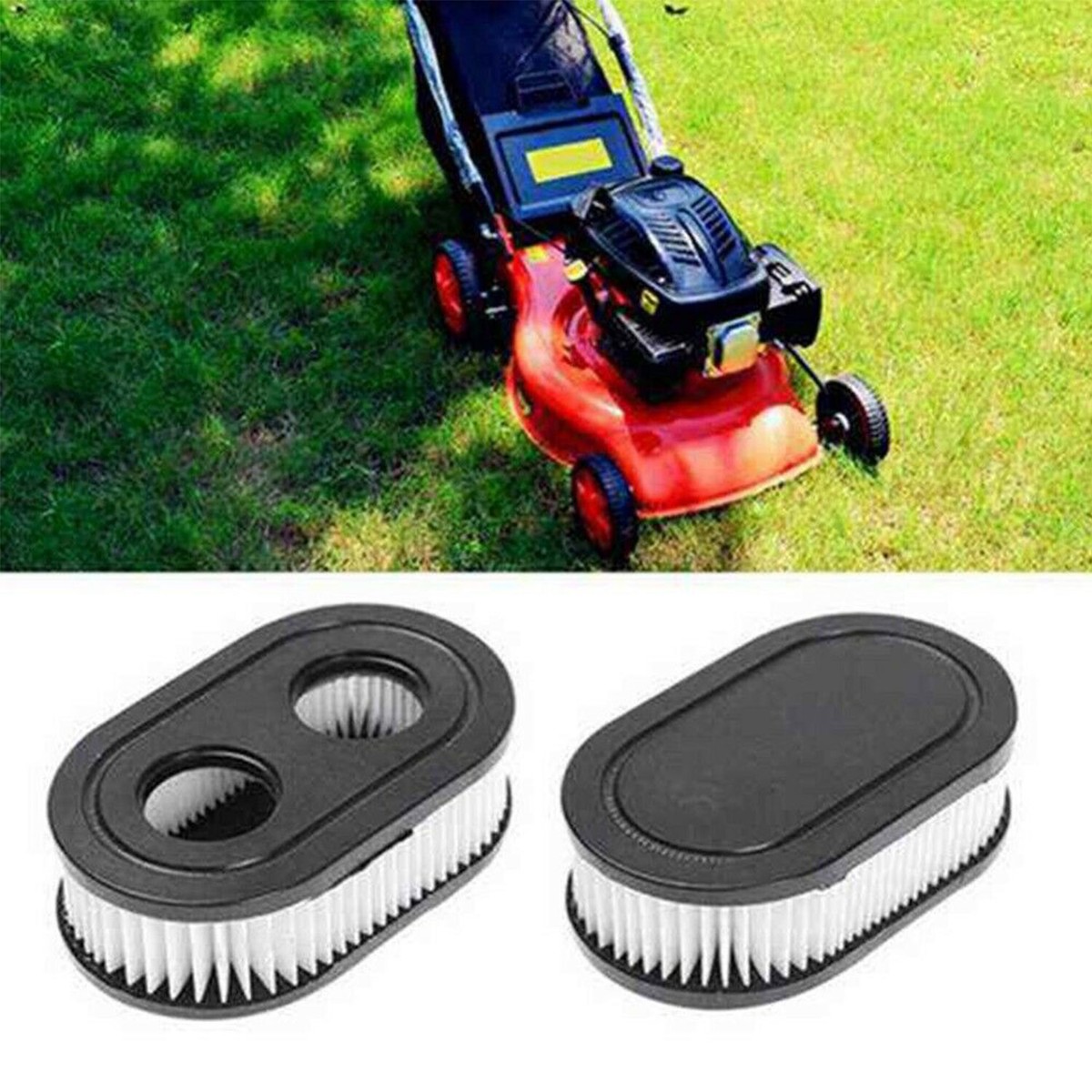 10-Pack Air Filters For Briggs & Stratton 798452, 593260, 4247, 5432 Lawn Mowers
