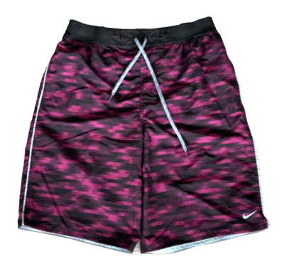 purple nike swim trunks
