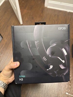 Epos H3 Wired Stereo Gaming Headset - Black
