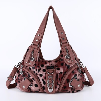 Verdusa Women's Bow Top Handle Shoulder Bag - Cute Leather Purse For Everyday