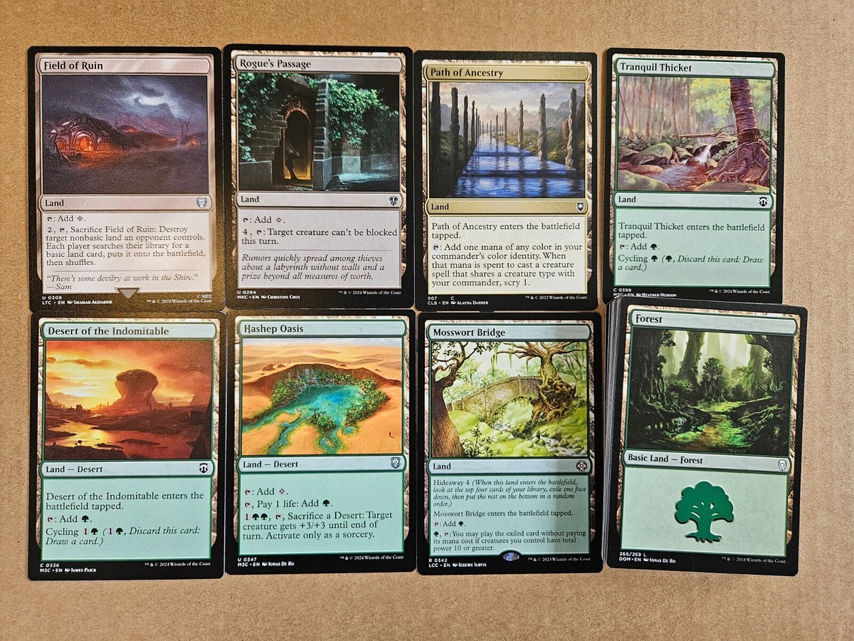 Custom Commander Deck ~ Wurm Tribal ~ Baru, Wurmspeaker ~ 100 Card EDH Deck  | eBay