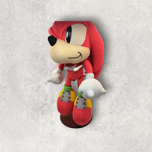 Knuckles Sonic The Hedgehog Sega The Echidna 10" Plush Stuffed Animal Toy