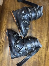 Rossignol Open Cockpit Downhill Ski Boots Total Thermo Fit Black Size 24.5 285mm