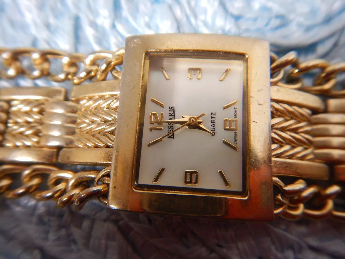 Kessaris Ladies Goldtone Watch JCR630D in good condition eBay
